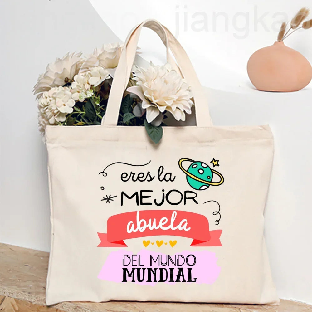 Bulldog Love Canvas Tote Bag ATHLEXES