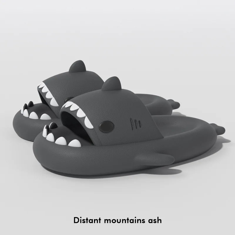 SharkSmile Cute EVA Slippers for Summer Beach Fun ATHLEXES