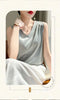 SilkBlend V-Neck Summer Blouse for Women ATHLEXES