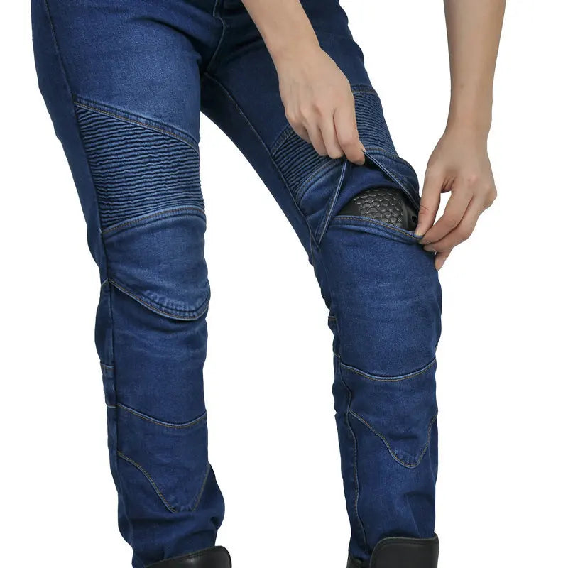 Ultimate Women's Moto Jeans with Silicone Protection ATHLEXES