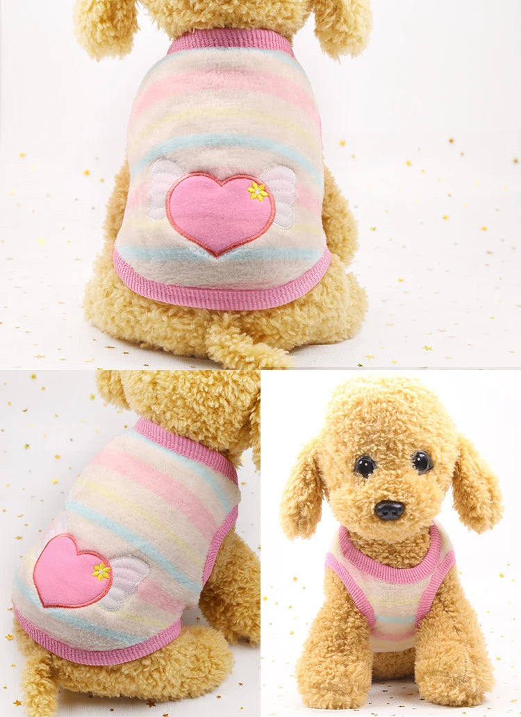 Winter Soft Fleece Dog Clothes ATHLEXES