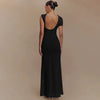 Elegant Backless Long Dress for Women ATHLEXES