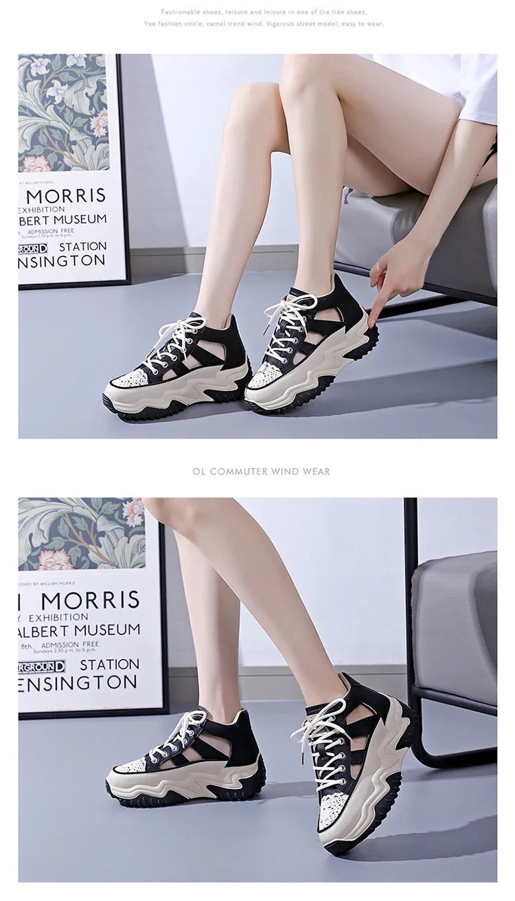 Trendy Womenâ??s Casual Sports Platform Sneakers 2023 ATHLEXES