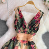 Oceanlove Floral A-Line Summer Dress ATHLEXES