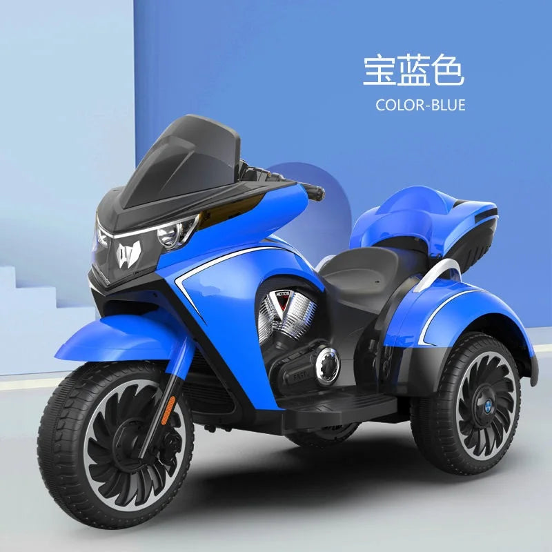 Kids Electric Trike with Key Start for 3-12 Years Old ATHLEXES