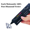 Elegant 2PCS Moissanite Wedding Ring Set 925 Silver ATHLEXES