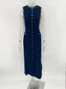 Elegant Knit Ribbed Maxi Dress with Pockets ATHLEXES