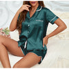SilkDream Women's Satin Pajama Set ATHLEXES