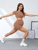 Maternity Seamless Workout Top and Legging Set ATHLEXES