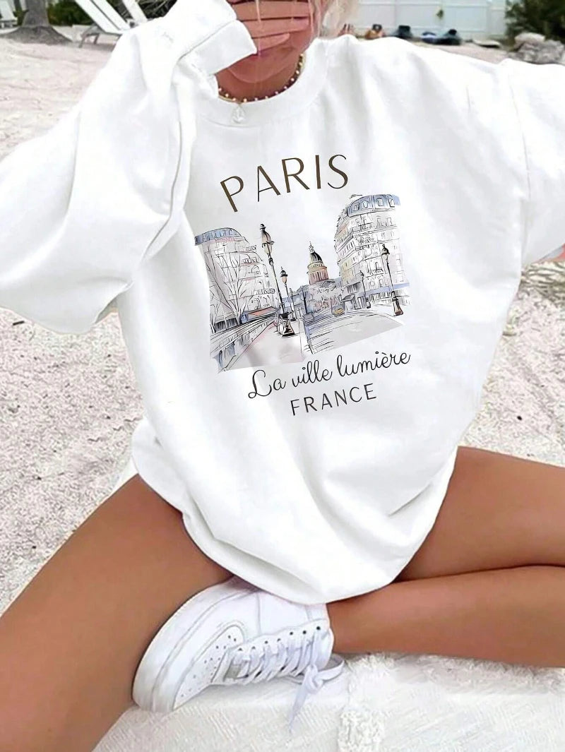 Palm Beach Luxe Fleece Crewneck Sweatshirt ATHLEXES