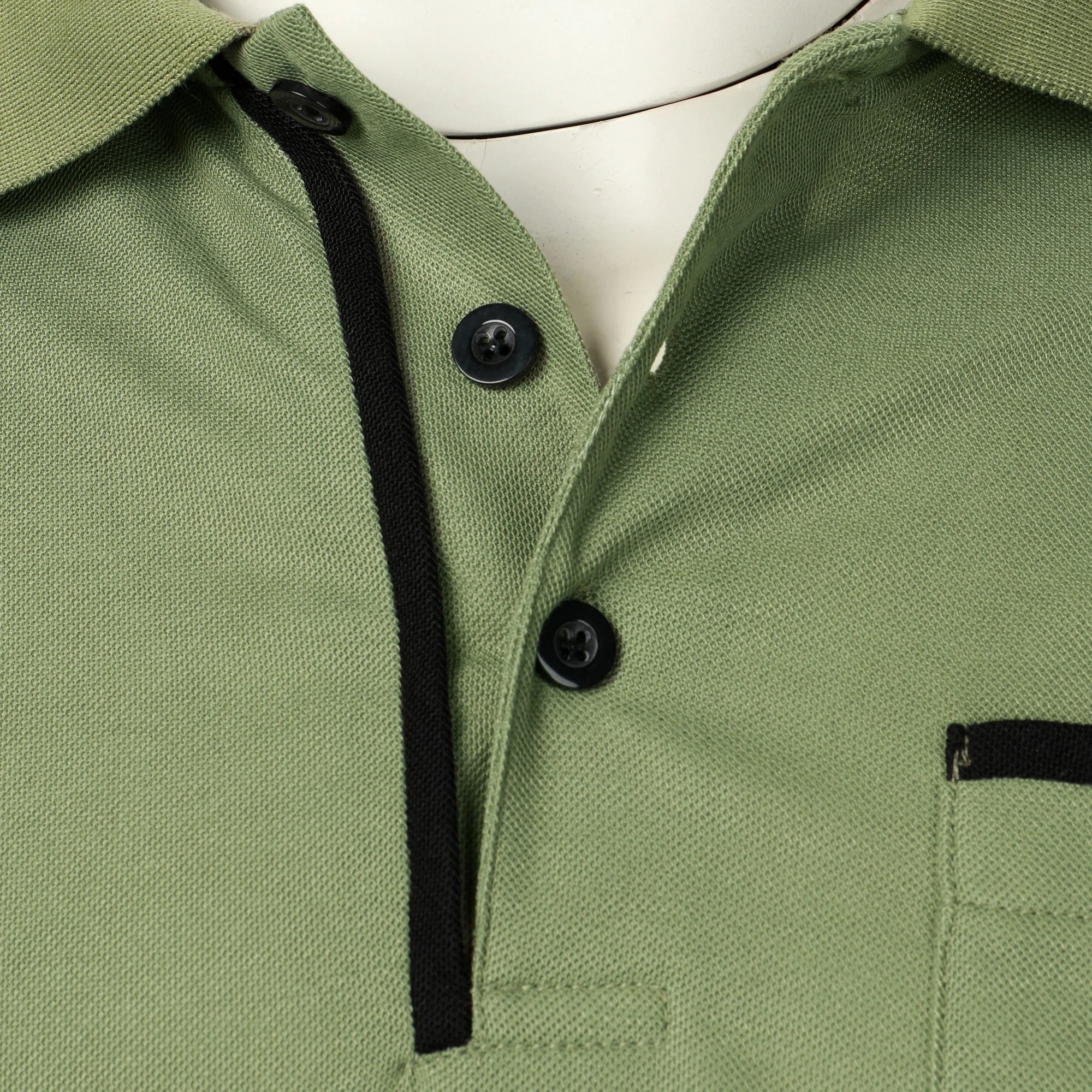 Luxe Lapel Solid Color Men's Short Sleeve Polo ATHLEXES