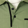 Luxe Lapel Solid Color Men's Short Sleeve Polo ATHLEXES