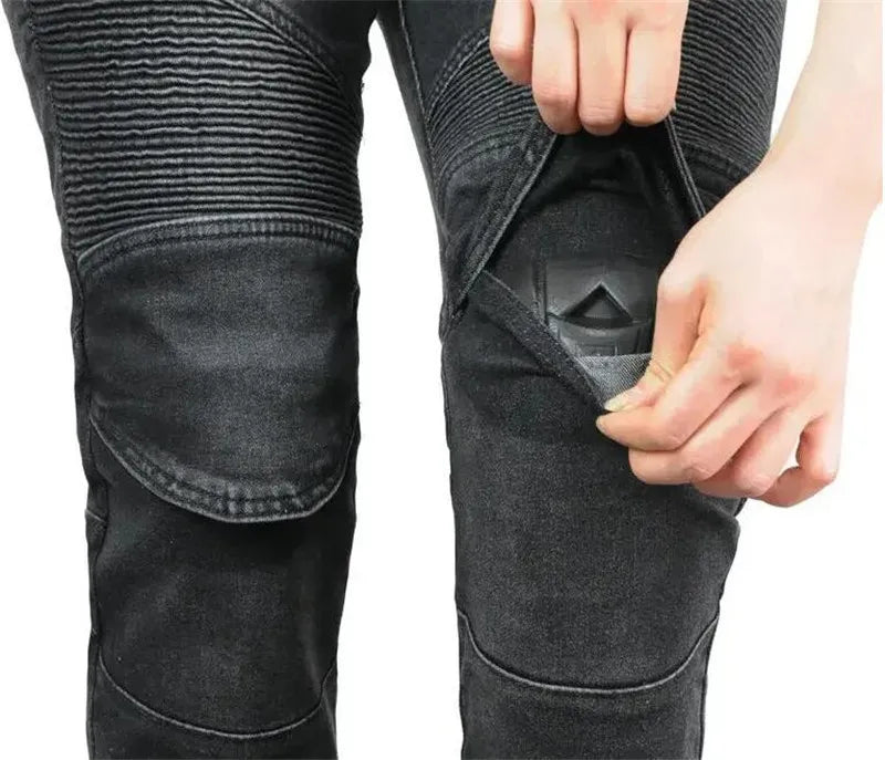 Premium Women's Motorcycle Riding Jeans with Armor ATHLEXES