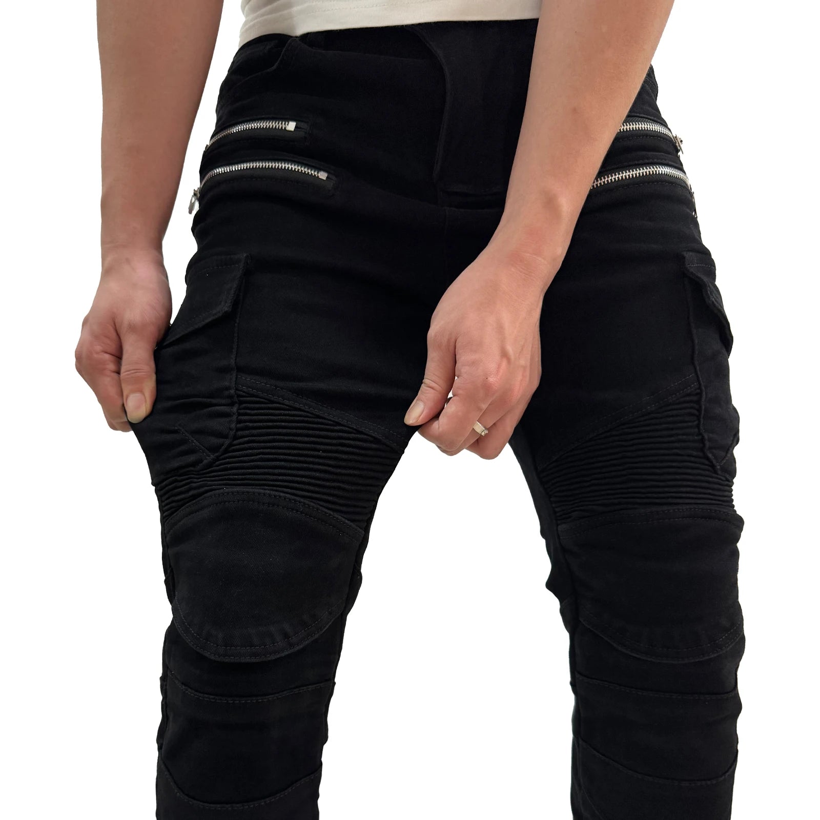 UrbanRide Stretch Motorcycle Jeans Unisex Design ATHLEXES
