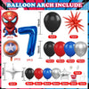 Spiderman Superhero Balloon Garland Kit ATHLEXES
