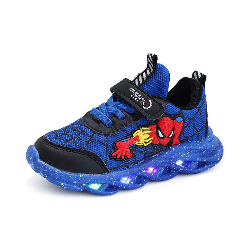SpiderLight Kids LED Sneakers for Boys ATHLEXES