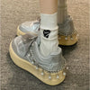 Pearl Charm Metal Shoe Buckle Chain Decorations ATHLEXES