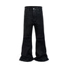 Urban Chic Black Flare Denim Trousers ATHLEXES