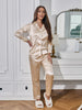Solid Long Sleeve Pajama Set ATHLEXES