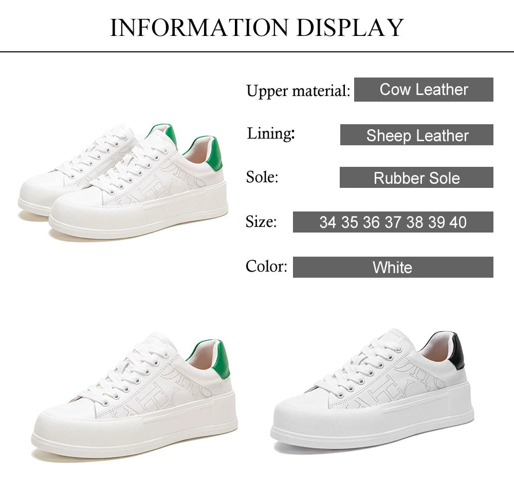 CHCH Women's Comfort Leather Sports Shoes ATHLEXES