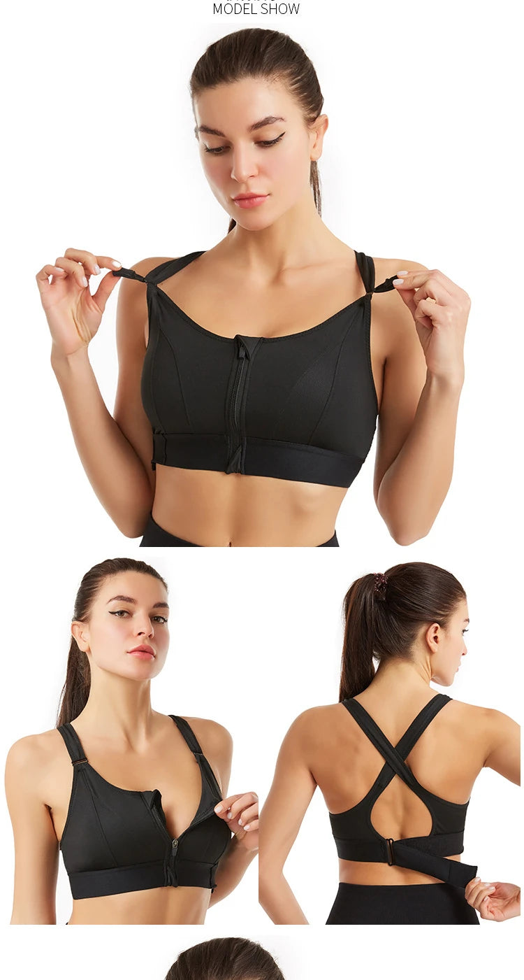 ZenFlex Plus Size Sports Bra Crop Top ATHLEXES