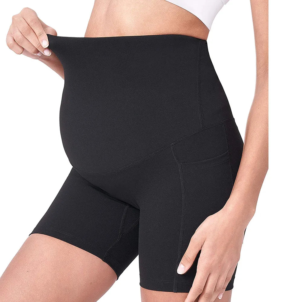 BellyGuard Maternity Active Yoga Shorts ATHLEXES