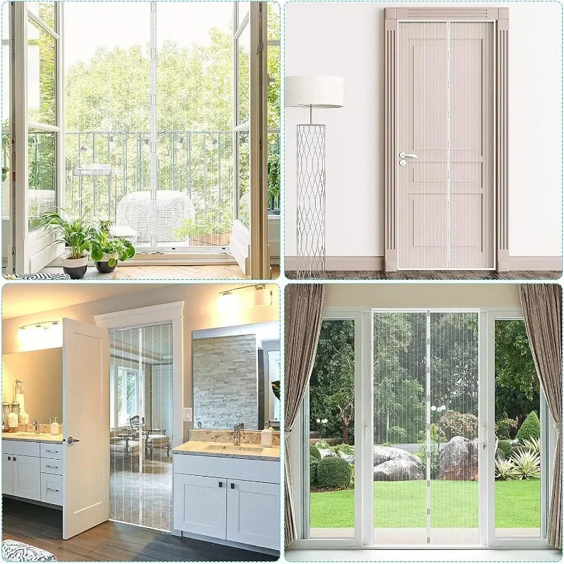 MagnaShield Magnetic Screen Door Curtain ATHLEXES
