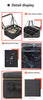 LuxeGlow LED Makeup Organizer with Mirror ATHLEXES