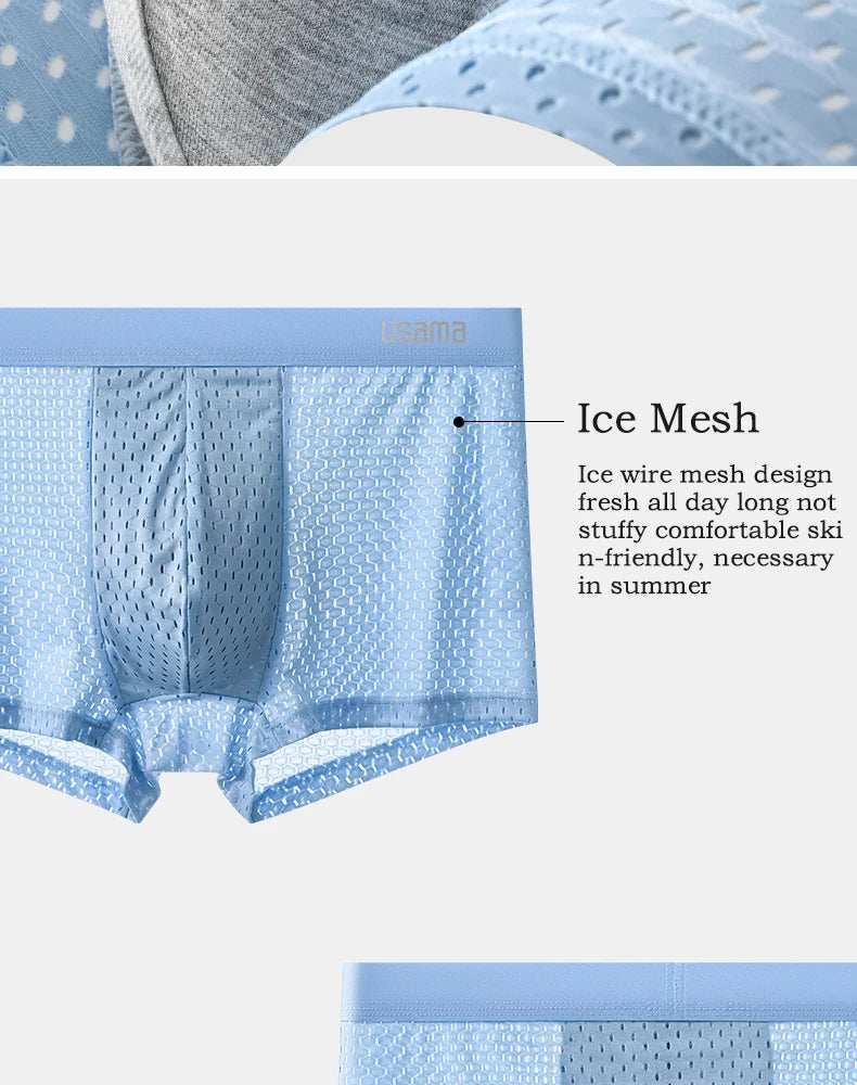 CoolSilk Plus Size Men's Boxer Shorts ATHLEXES