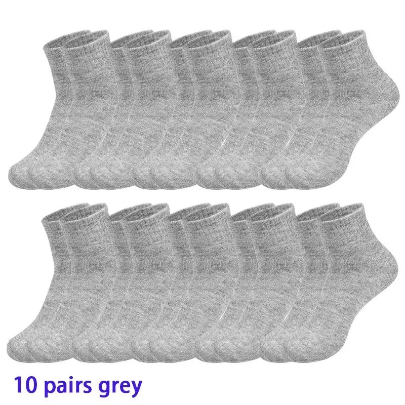 CozyCotton Unisex Business Crew Socks Set ATHLEXES