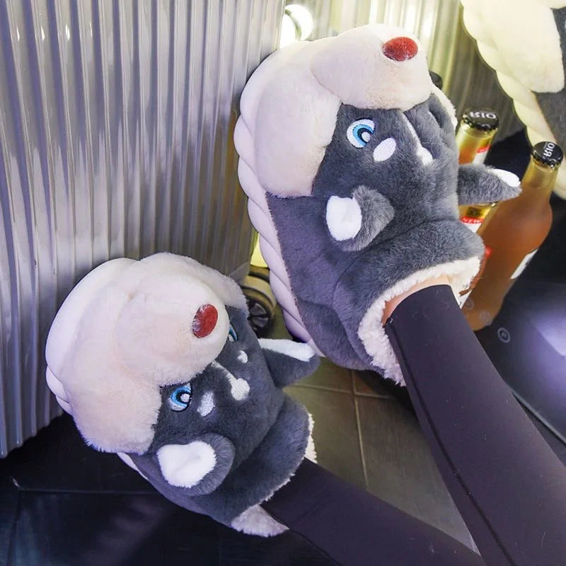 CozyPaw Cartoon Dog Indoor Slippers ATHLEXES