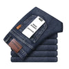 Classic Blue Black Stretch Denim Jeans for Men ATHLEXES
