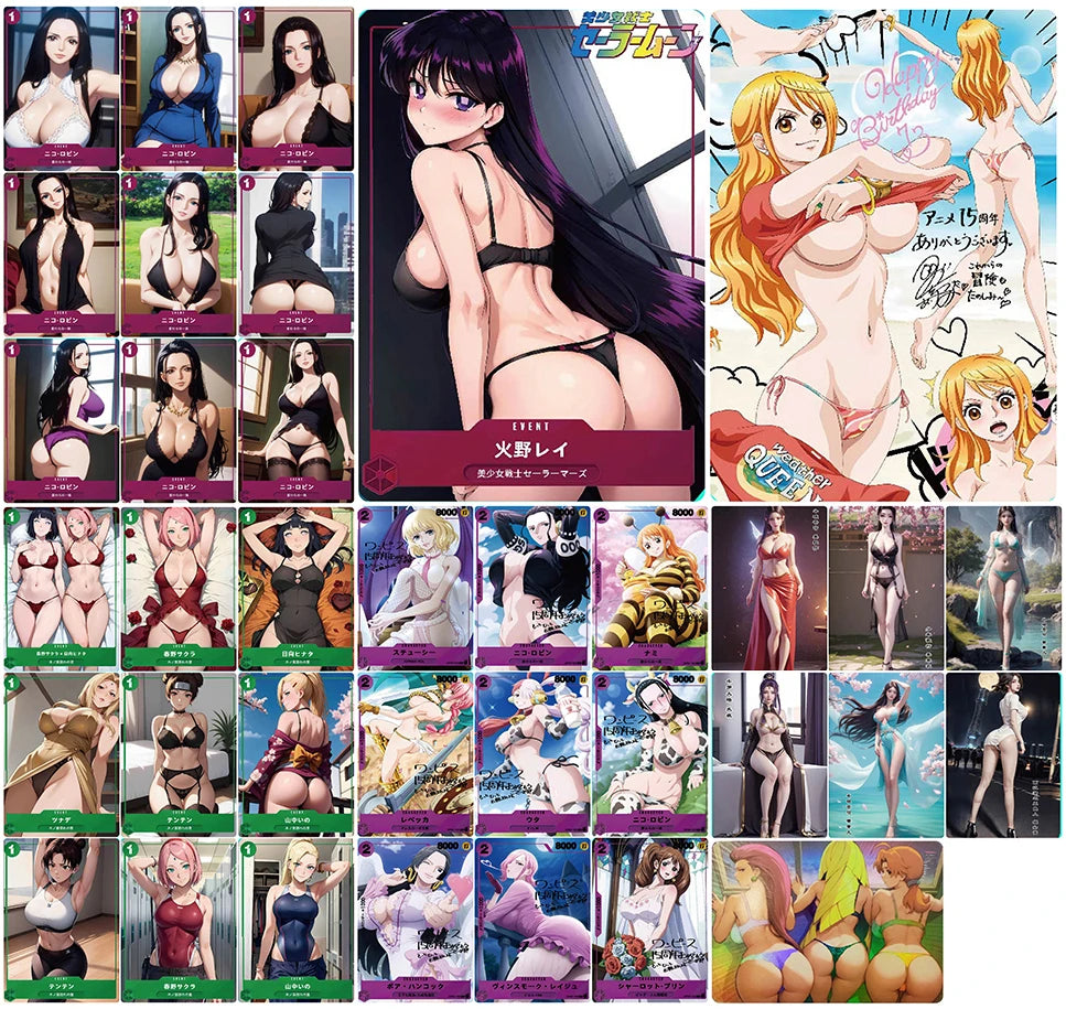 Anime Goddess Story Collectible Game Cards Set ATHLEXES