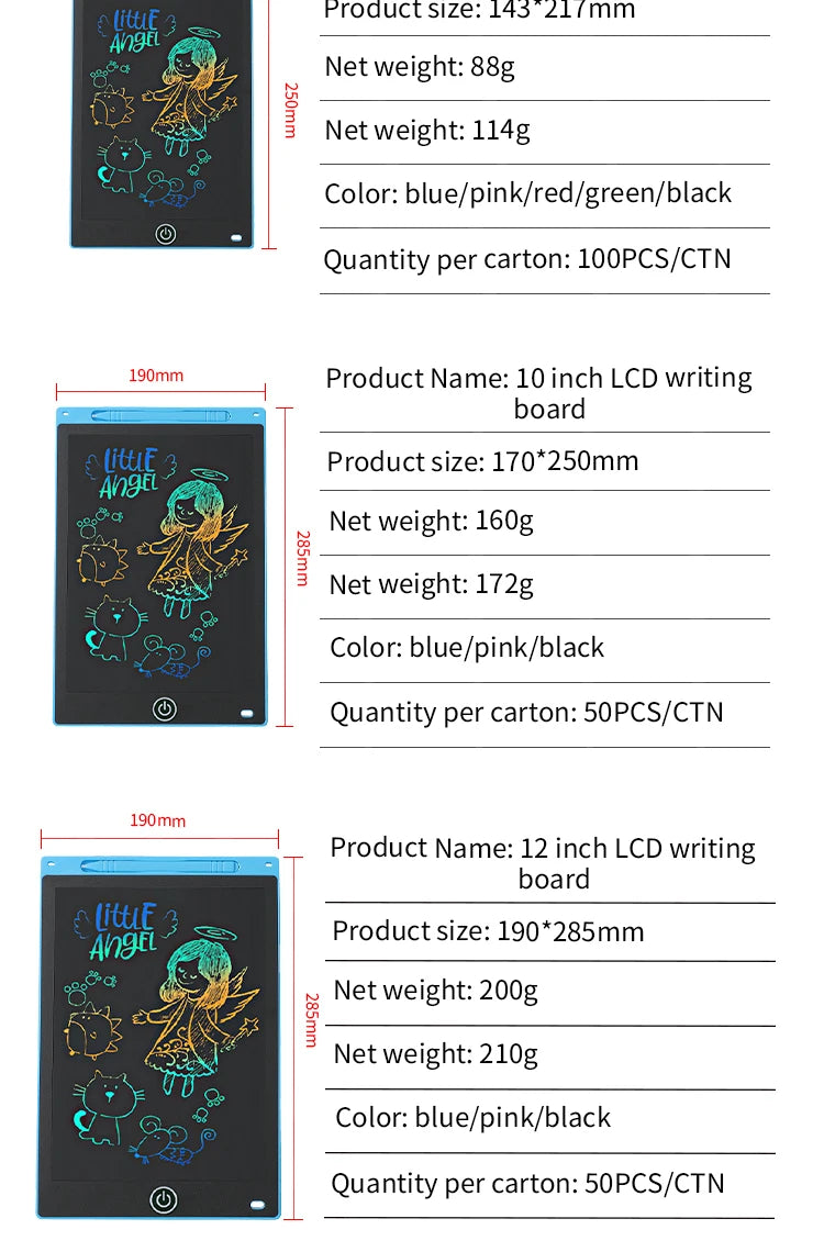 CreativePad LCD Drawing Tablet for Kids ATHLEXES