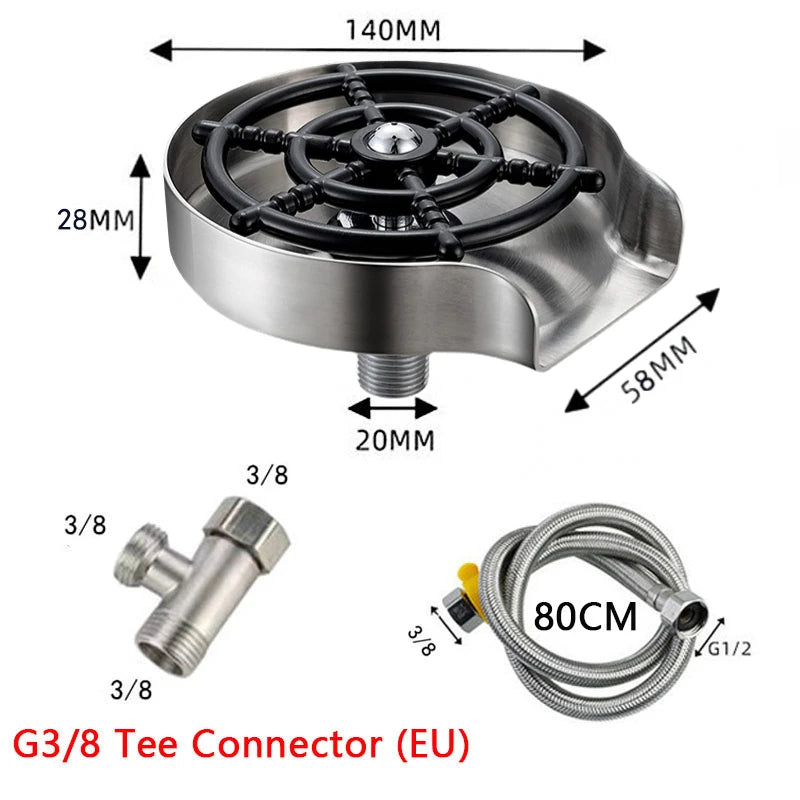 EcoClean Automatic Glass Cup Washer ATHLEXES