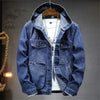 All-Weather Denim Hooded Jacket ATHLEXES