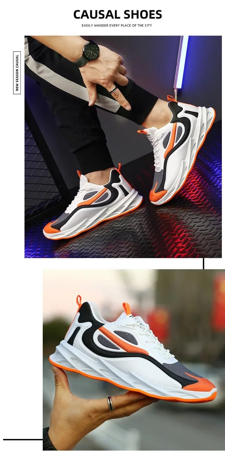 Men’s Breathable Mesh Casual Shoes ATHLEXES