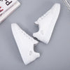 Elegant Lace-Up Women’s Embroidered White Sneakers ATHLEXES