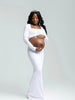 Elegant Maternity Bodycon Wedding Dress ATHLEXES