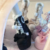 Chic Winter Lolita Mid-Calf Snow Boots with Bowknots ATHLEXES