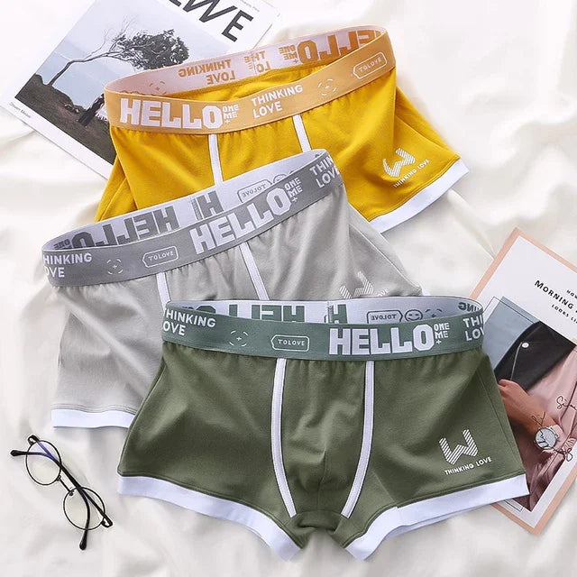 Men's Cotton Comfort Boxer Shorts Set ATHLEXES