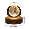 GalaxyGlow 3D Crystal Lamp Night Light ATHLEXES