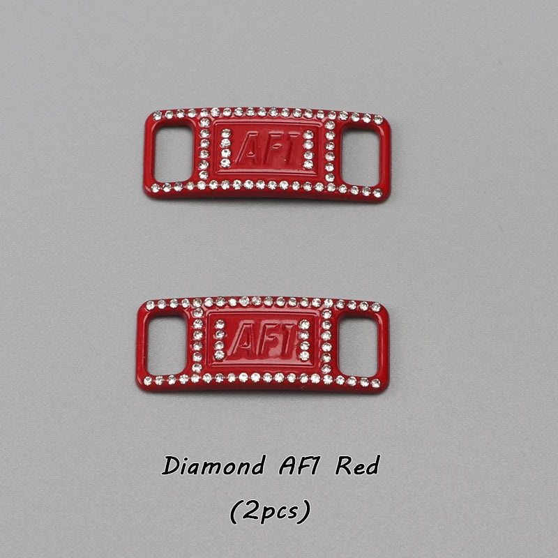Diamond Luxury AF1 Shoelace Charms with Metal Buckle ATHLEXES