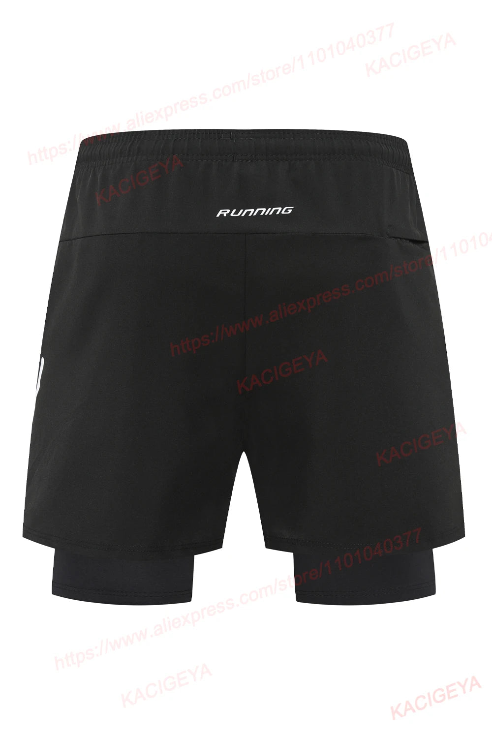 QuickDry 2-in-1 Zippered Gym Shorts for Men ATHLEXES