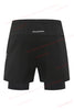 QuickDry 2-in-1 Zippered Gym Shorts for Men ATHLEXES
