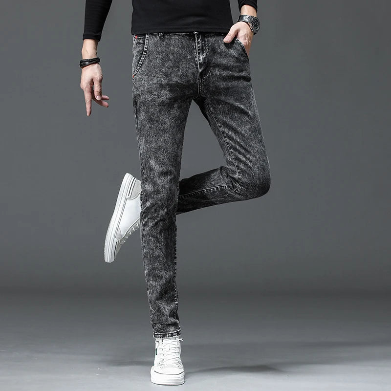 Men's Slim Stretch Denim Trousers ATHLEXES