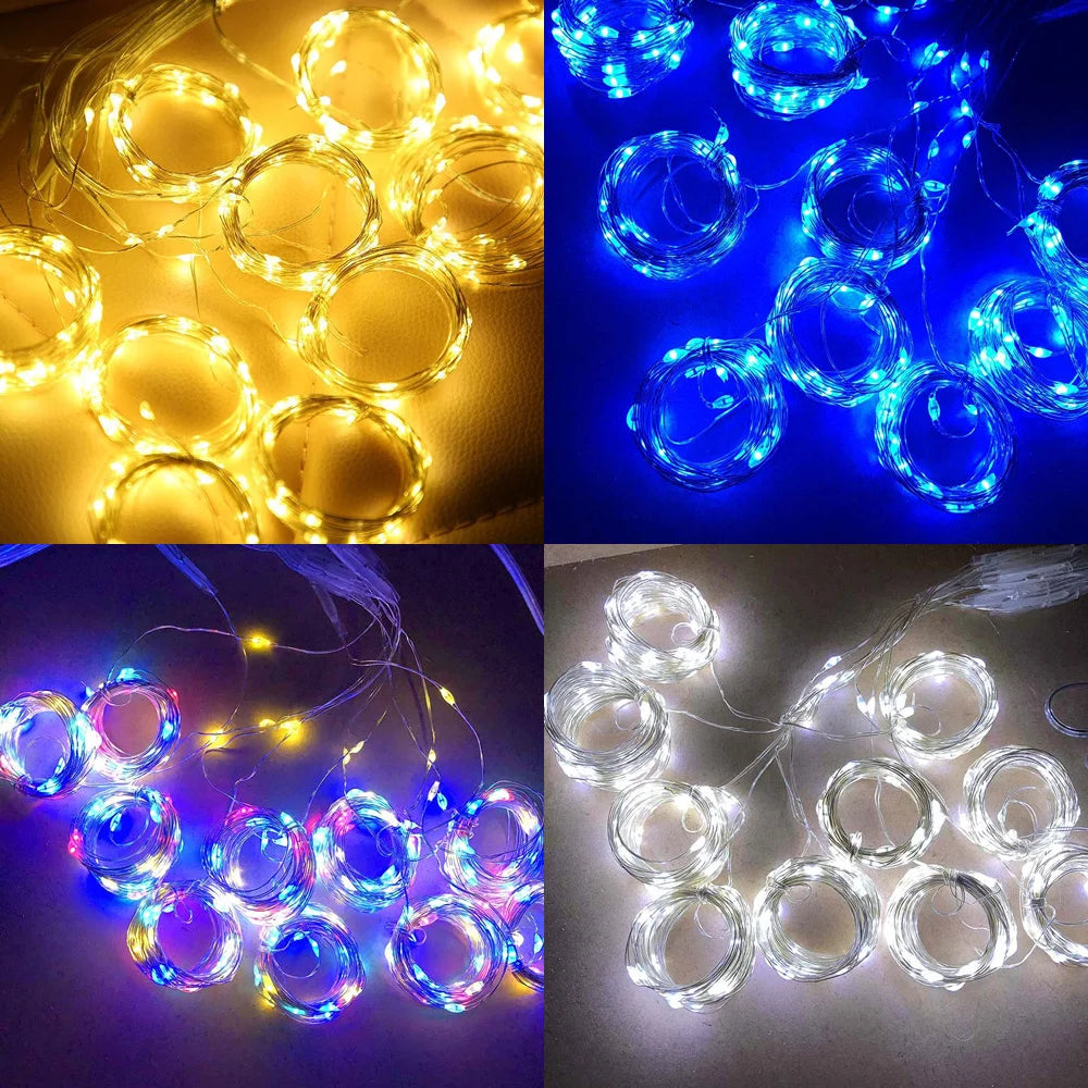 Luxe Solar Fairy Curtain Lights for Garden Events ATHLEXES