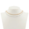 Dazzling White Zircon Choker Necklace for Women ATHLEXES