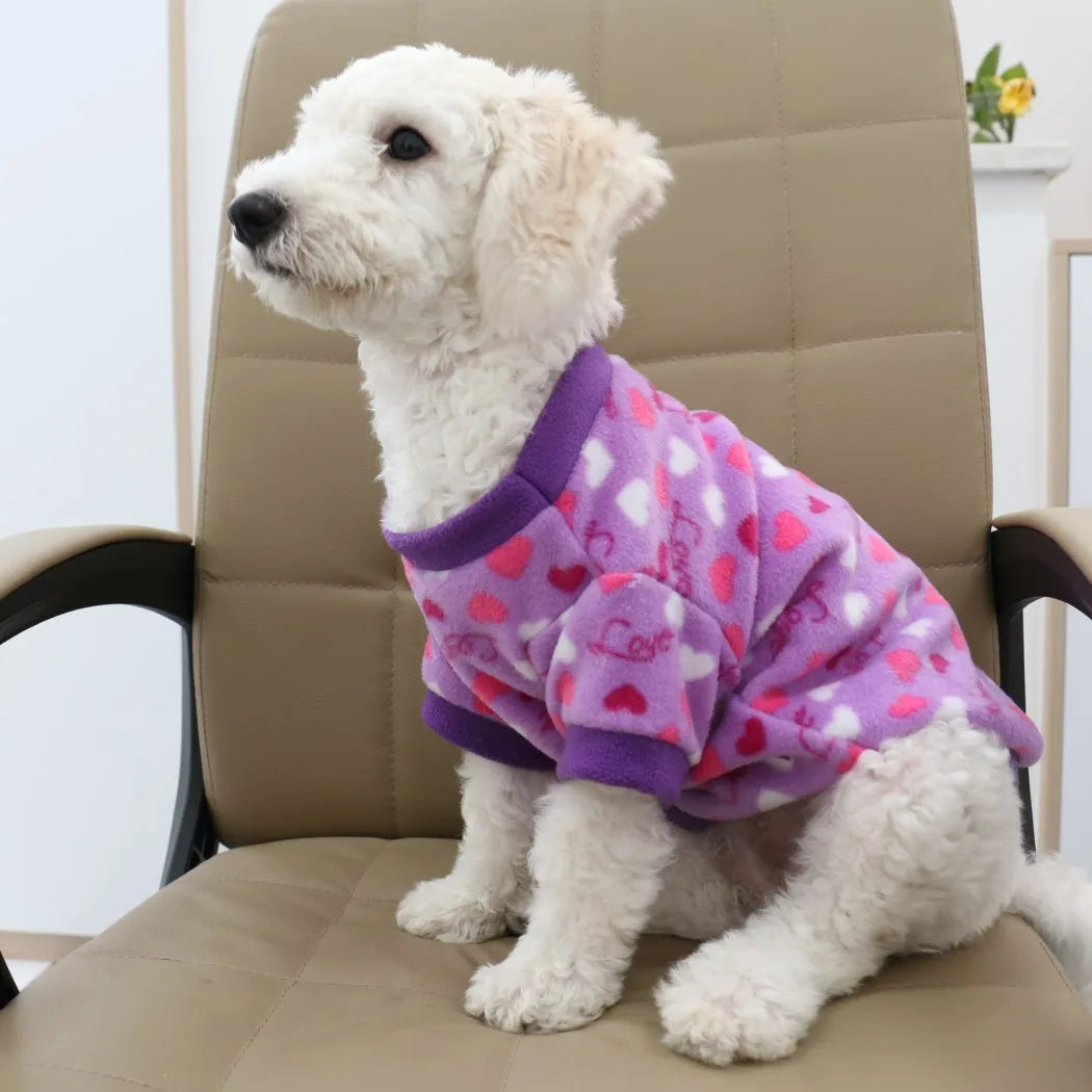 ChicWarm Fleece Dog Sweaters for Winter Chihuahua Comfort ATHLEXES