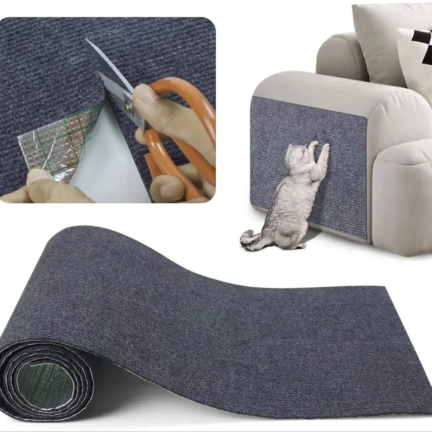 PawGuard Trimmable Cat Scratch Mat ATHLEXES